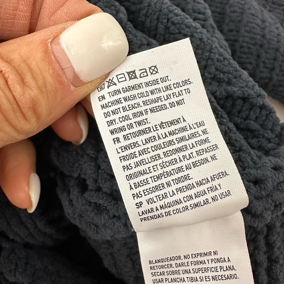 AMERICAN EAGLE crop knit sweater SZ S - Picture 8 of 8